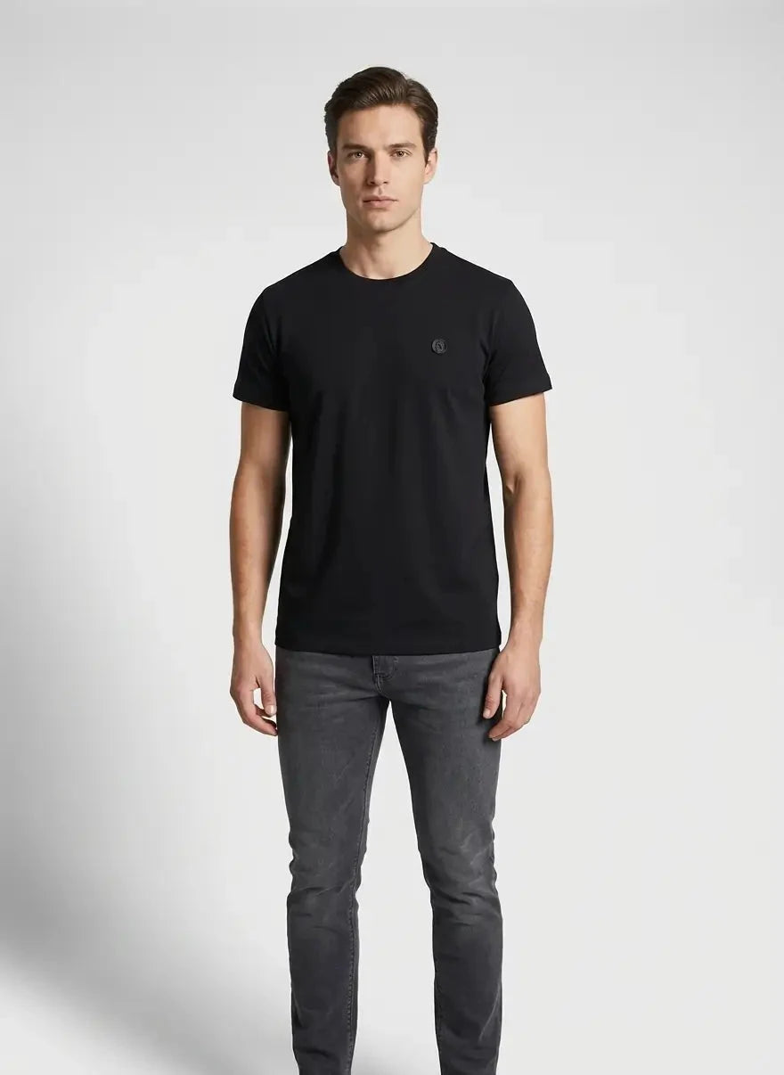 Vialli Identif Black T-Shirt - Subwear