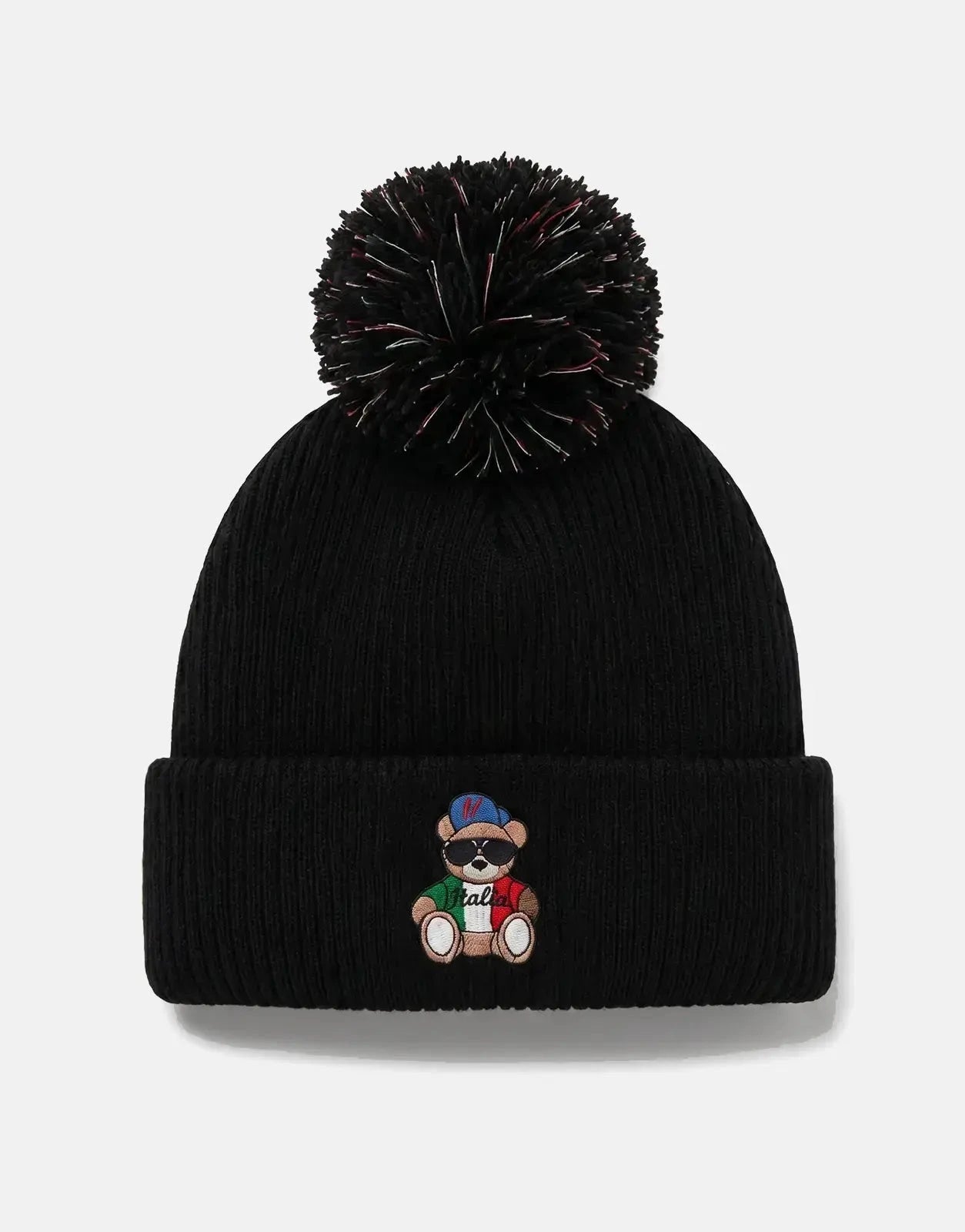 Vialli Khaan Black Beanie - Subwear