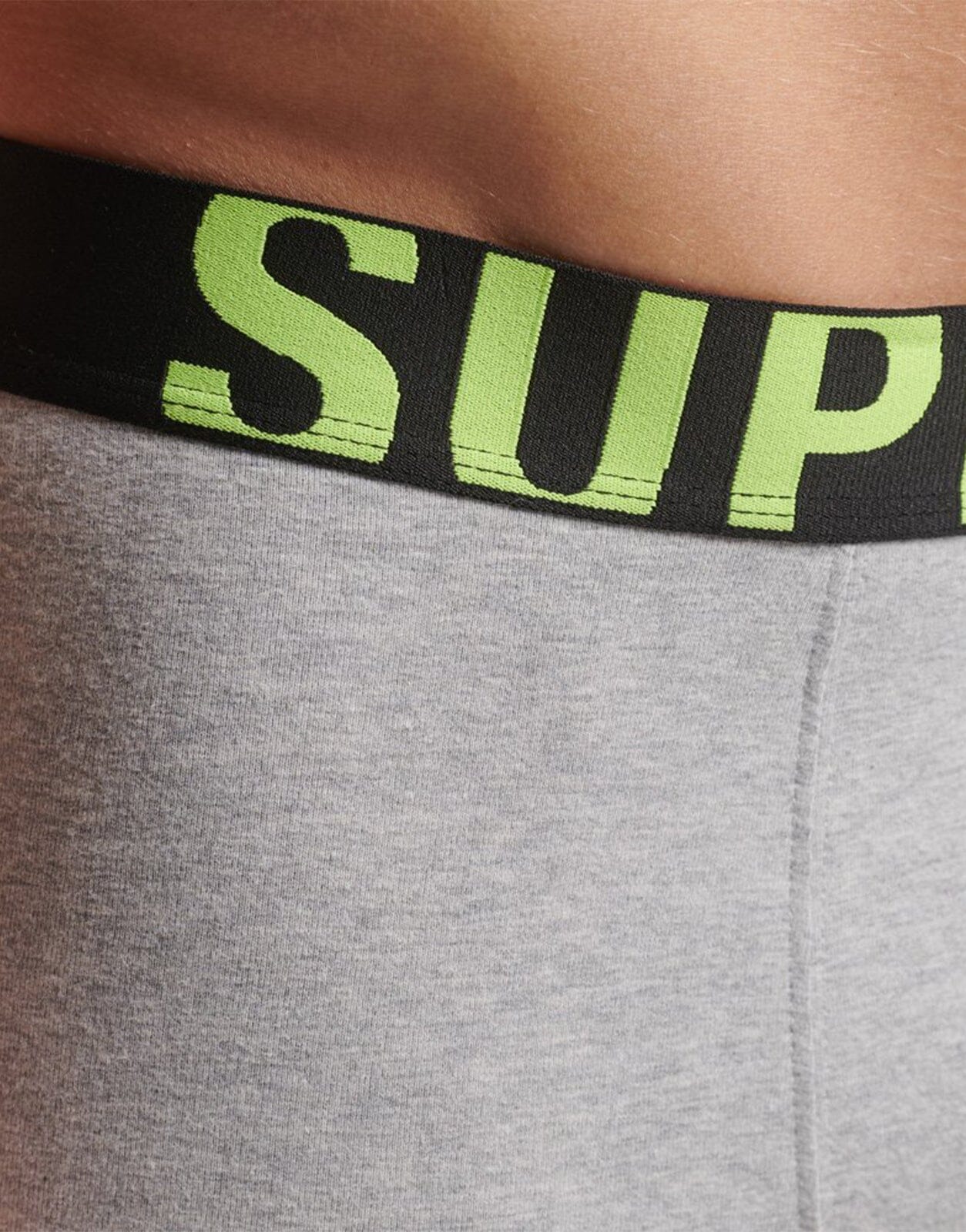 Superdry Organic Cotton Boxer Dual Logo Double Pack - Subwear