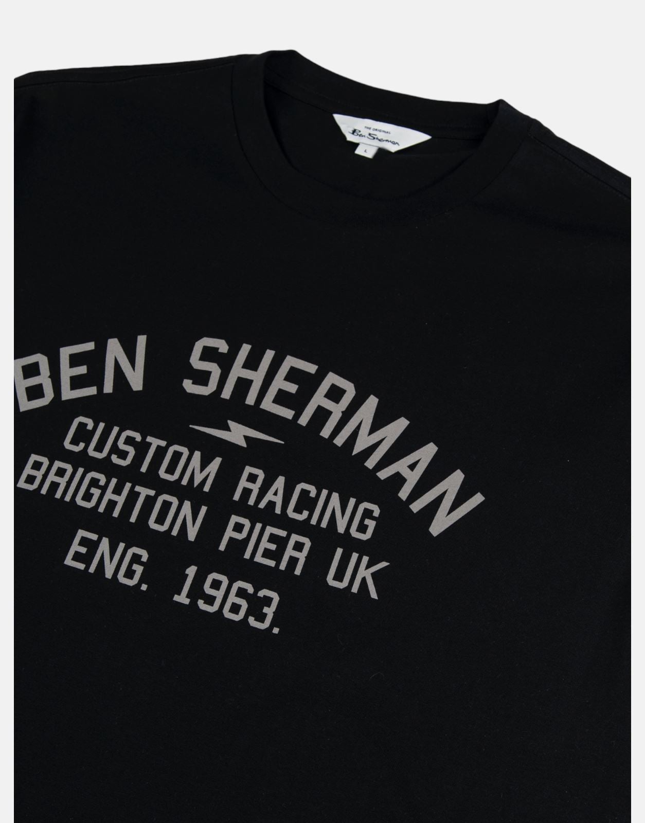 Ben Sherman Racing Black T-Shirt - Subwear