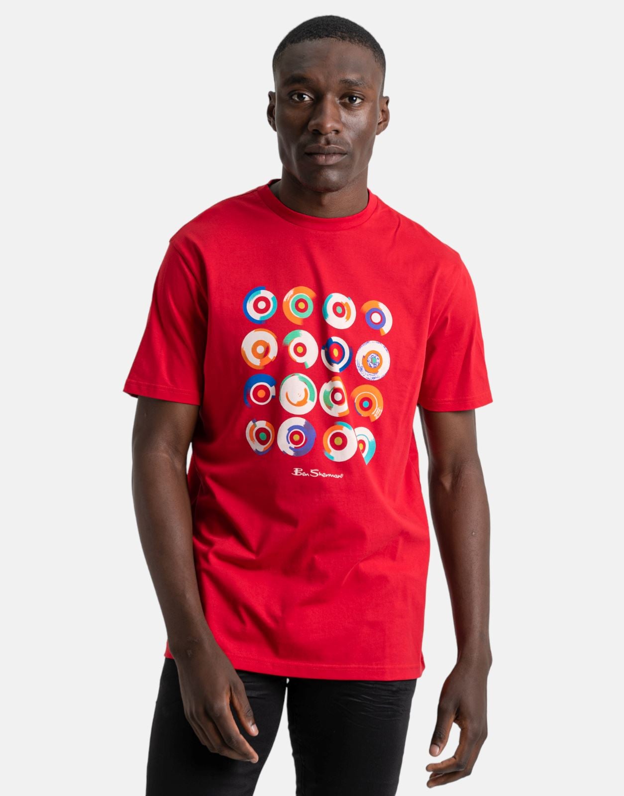 Ben Sherman Target Art Red T-Shirt